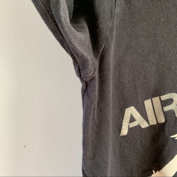 Air Jordan Size Large L Black Boys Top T Shirt Long Sleeve Graphic Basketball - Picture 11 of 12